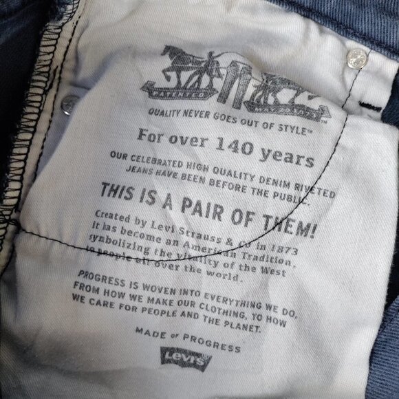 Levi's 511 Mid-Rise Skinny Leg Stretch Ankle Denim Jeans Size 29 Women - Picture 11 of 14